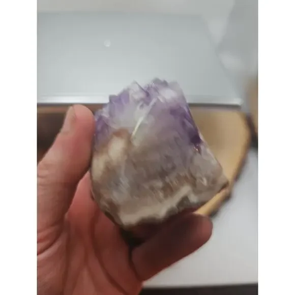 Amethyst Geode Cluster. .66lb - Picture 8 of 11